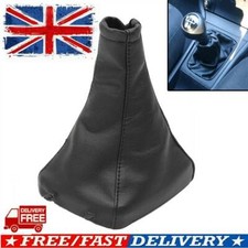For Vauxhall Astra G Zafira A Black Pu Leather Stitch Gear Stick Gaiter Boot