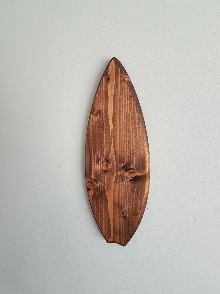 Wooden Surfboard Large Craft Blank Art Surf Wood Shape Dark