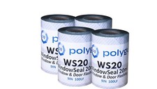 PolyGuard WindowSeal Window Flashing Tape, 9"x100', 20mil Thickness, 4 Pack