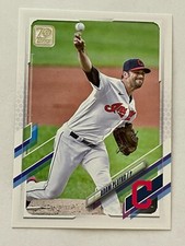 TOPPS 2021 ADAM PLUTKO #189 PITCHER CLEVELAND INDIANS BASEBALL CARD