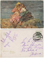 ILLUSTRATORE - ARTIST SIGNED - BEPPE CIARDI - MAMMINE - VIAGG. 1926 -97001-