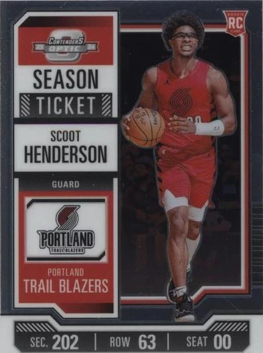 2023-24 Panini Contenders Optic - Scoot Henderson #46