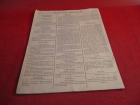 Sherlock Holmes Consulting Detective Sega CD Model 1 Gaming Clues Insert Only