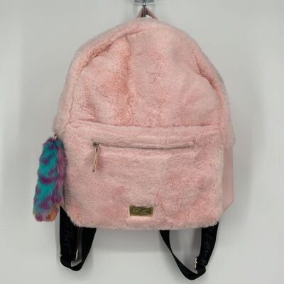 Betsey Johnson Hooded Rabbit School Travel Backpack Pink EUC  display picture 1