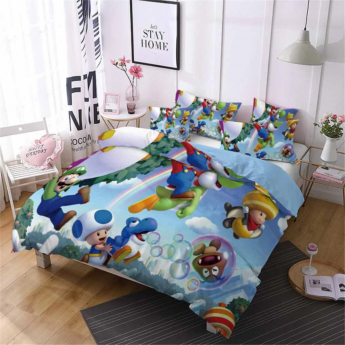 Super Mario Bedding Set, Bedroom Decoration