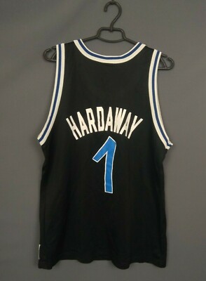 Orlando Magic ハーダウェイ ユニフォーム サイズ44 Hardaway Orlando Magic Jersey Size 44 Basketball Shirt Champion