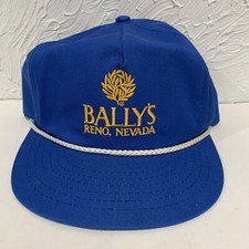 Vintage Bally  s Resort Casino Hotel Adjustable Hat Cap Rope Reno Nevada