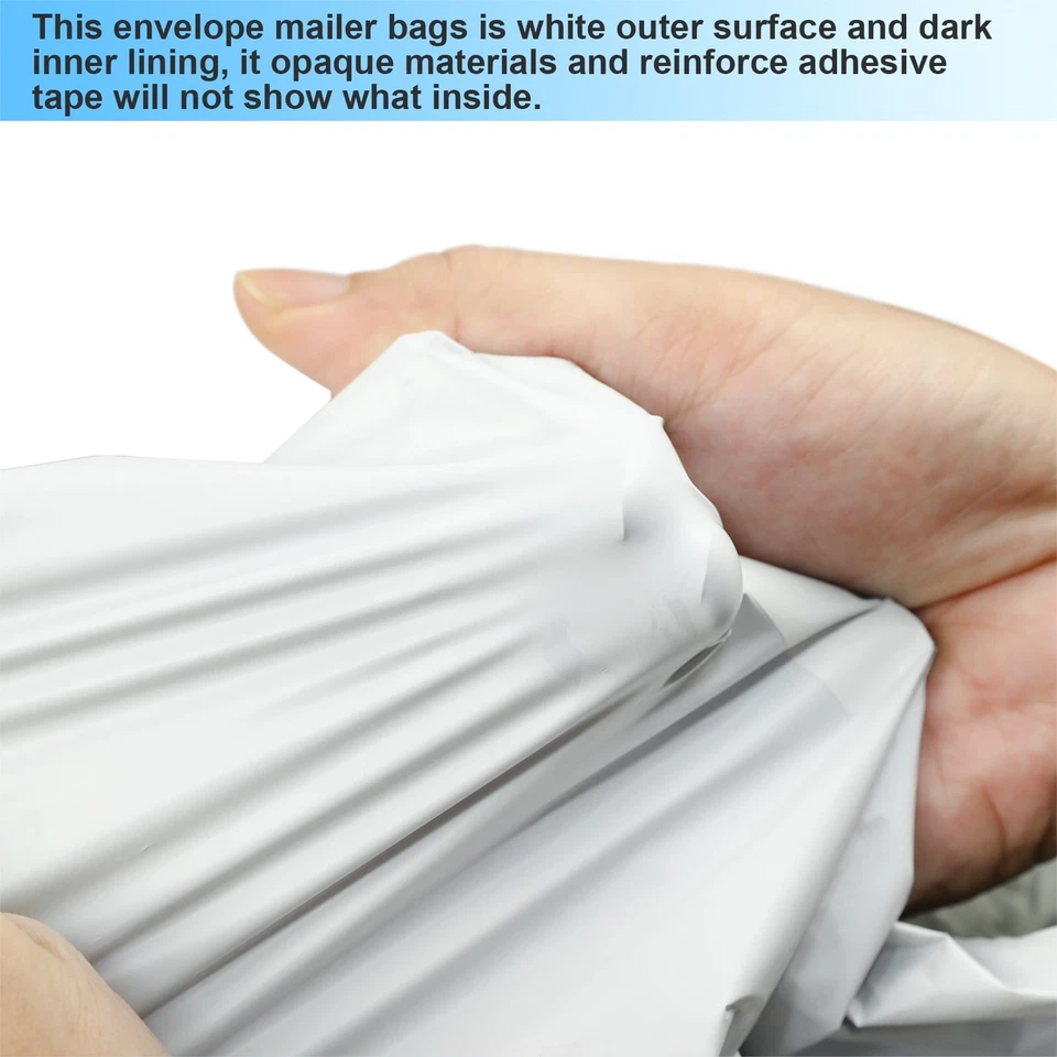 6x9 9x12 10x13 14x17 - 24x24 Poly Mailers Shipping Envelopes Self Sealing Bags - Image 4 of 4