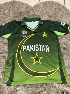 Pakistan 2011 cricket world cup jersey Small Vintage rare