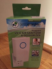 GermGuardian UV-C Pluggable Home Air Sanitizer  Deodorizer GG1100W  NIB