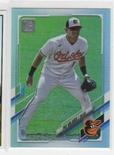 Pat Valaika 2021 Topps Update Series Rainbow Foil #US199 Baltimore Orioles
