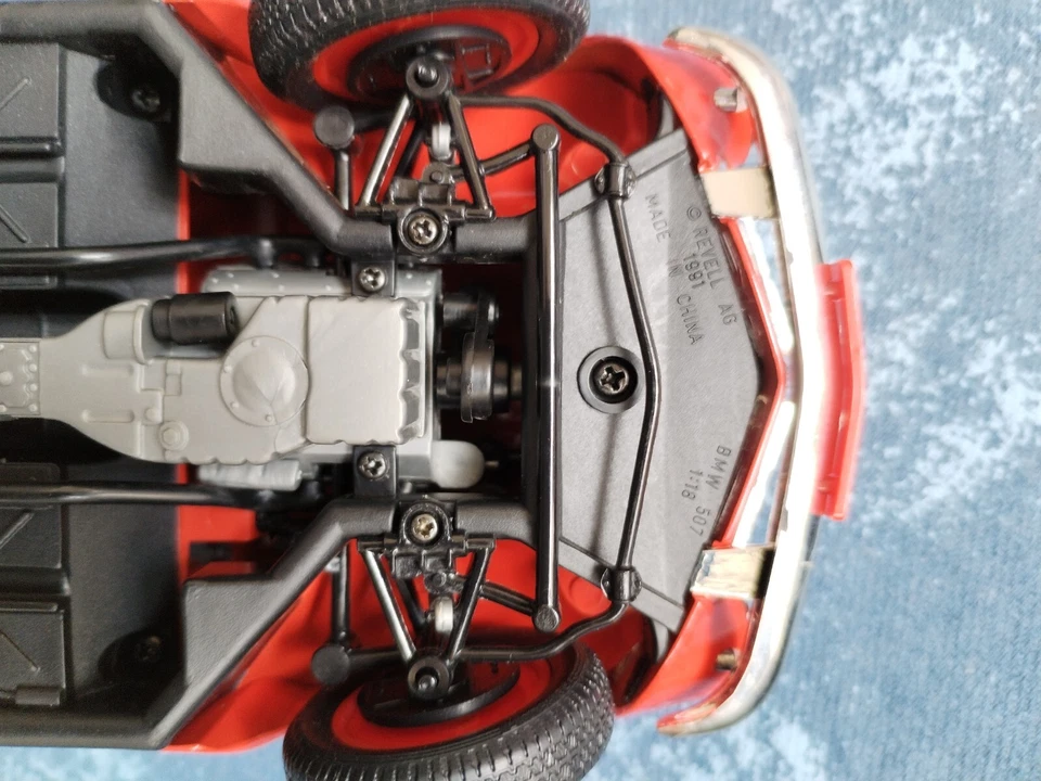 bmw 507 rossa della revel scala 1:18 usata in perfette condizioni senza scatola - Immagine 4 di 4