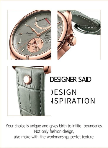 POEDAGAR Reloj de Lujo para Hombre Impermeable Cuarzo Cuero Relojes para Hombre Nuevo - Imagen 8 de 16