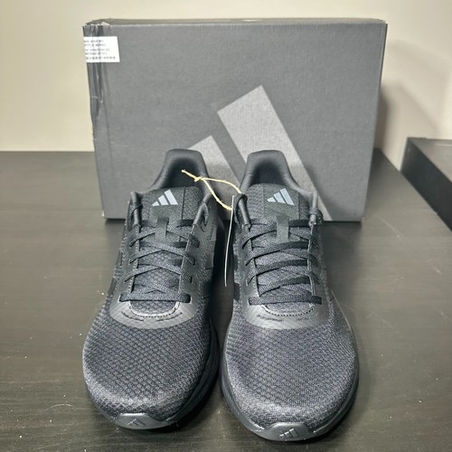 Adidas Men's Run Falcon 3.0 Wide Shoe Black Size 9 Wide US Brand New - Picture 3 of 8