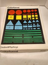 CREATIVE PLAYTHINGS COLORFORMS R732 W/BOX FEW MISSING PIECES