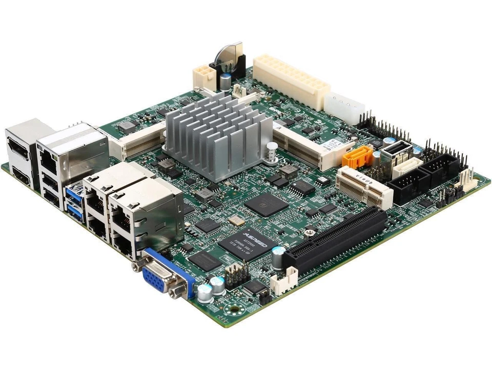 Supermicro X11SBA-LN4F MB Mini-ITX Pentium N3700 отлично подходит для PFSENSE!!! REV 1.02A - Изображение 2 из 4