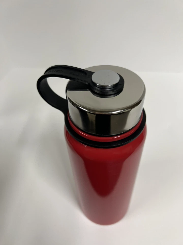 Botella de agua de acero inoxidable aislada al vacío de 20 oz, bebidas frías y calientes sin BPA Foto 4 de 4