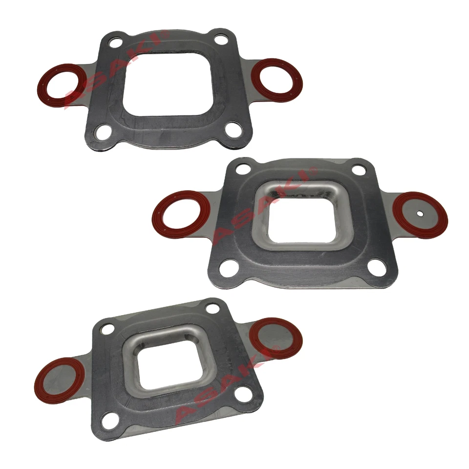 For Mercury Sterndrive 6.2L Elbow Gasekt 27-864547A02+27-864549A02+27-864850A02 - Image 4 of 4