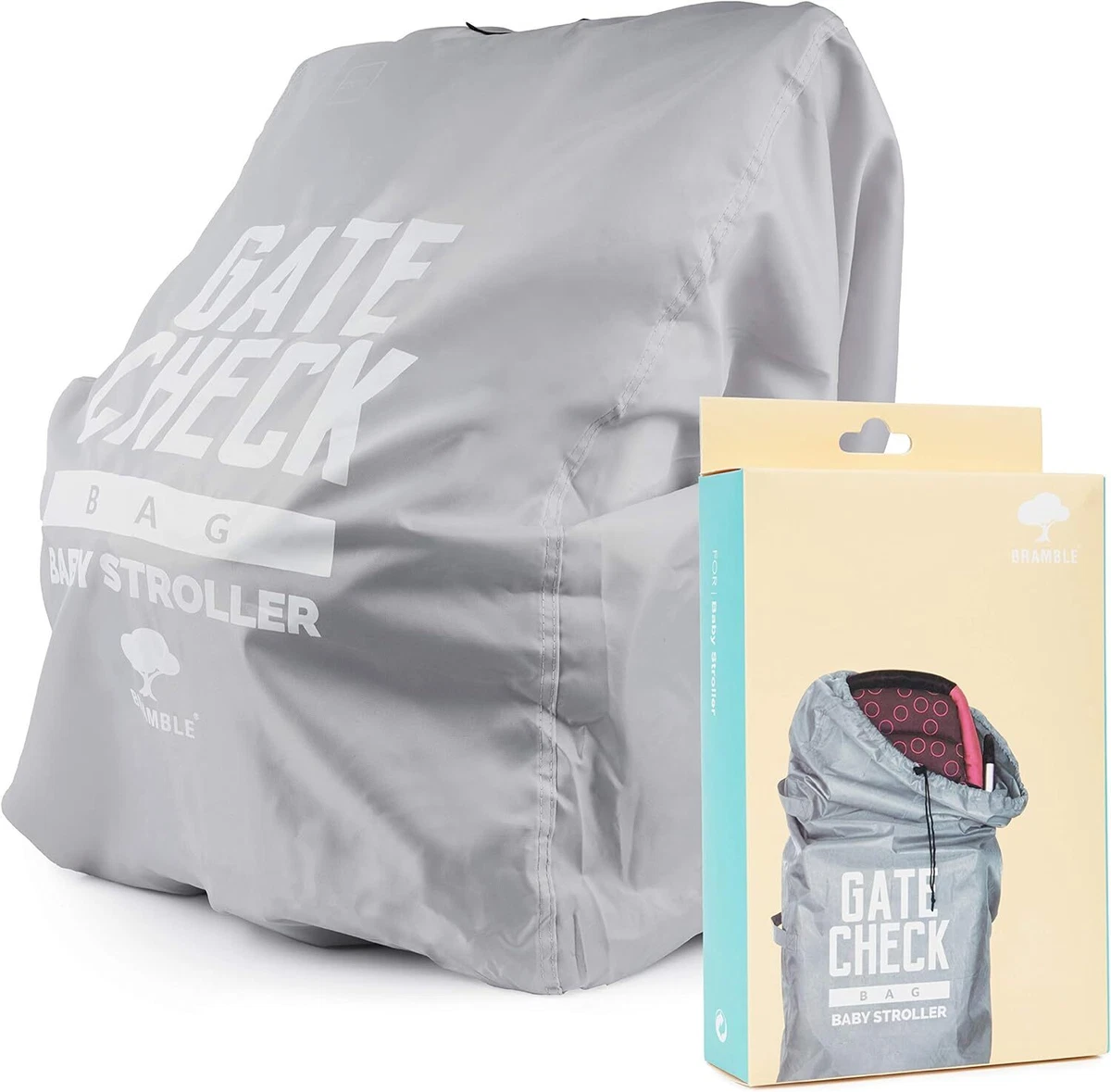 Bramble Waterproof Baby Buggy Travel Bag for Easy Airplane Gate Check in