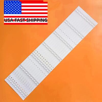 12pcs LED Backlight strips For TCL GIC75LB08_3030F2.1D_V1.1 75S425LACA 75S421