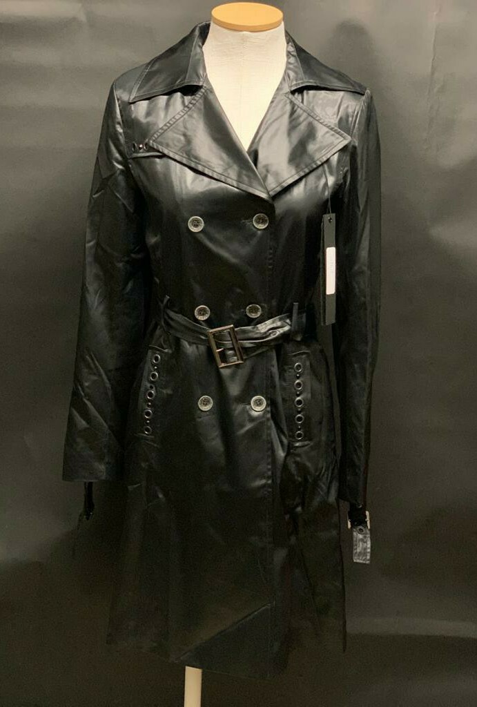 Trench Coat Faith Connexion Noir Taille XS - Collection 2020, Cuir, Neuf Avec étiquettes, Fabrication Française