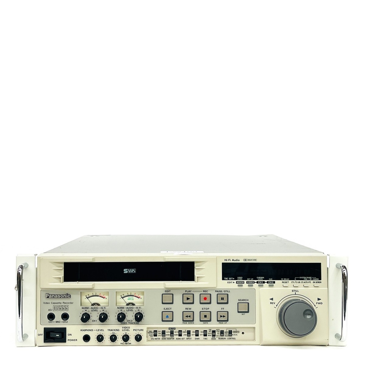 Panasonic AG-DS555P Video Cassette Editing Recorder S-VHS Hi-Fi