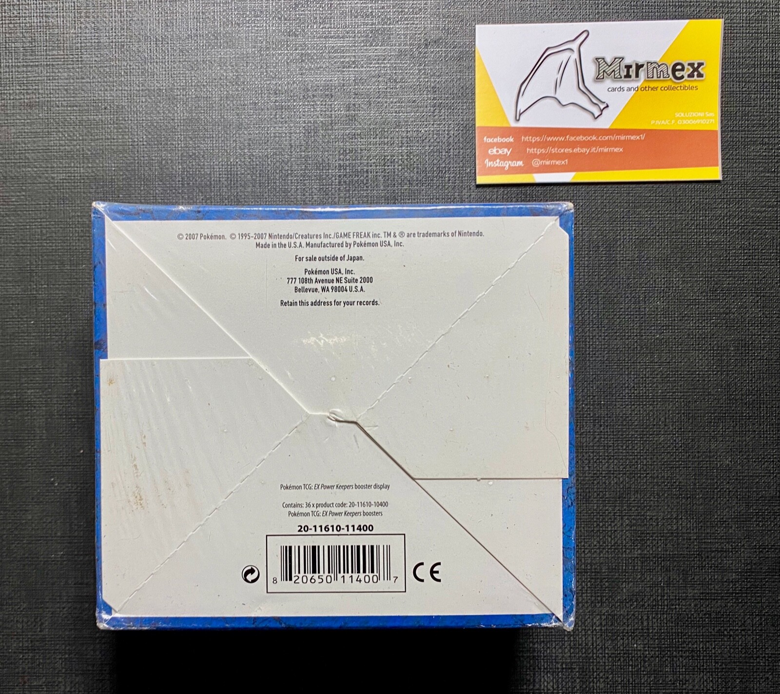 Pokemon Ex Power Keepers Booster Box English Sealed eBay