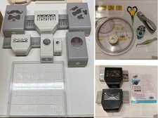 Lot 15 EK Success Paper Punches Borders Edger Circle Cutter Acrylic Tray Scissor