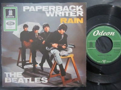 THE BEATLES Paperback Writer & Rain/ FILTRAL Cover SP Germany 1966 ODEON O 23210