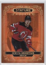 2022 Upper Deck Stature Rookies Orange 30/45 Nikita Okhotyuk Okhotiuk #195 14bn