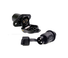 Trailer Tractor Plug Socket 3 Pin 12V 24V Agricultural Forest Winch J6R4