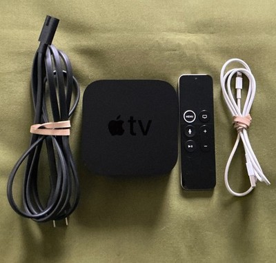 Apple TV HD (4th Generation) Media Streamer Black 32GB NICE A1625