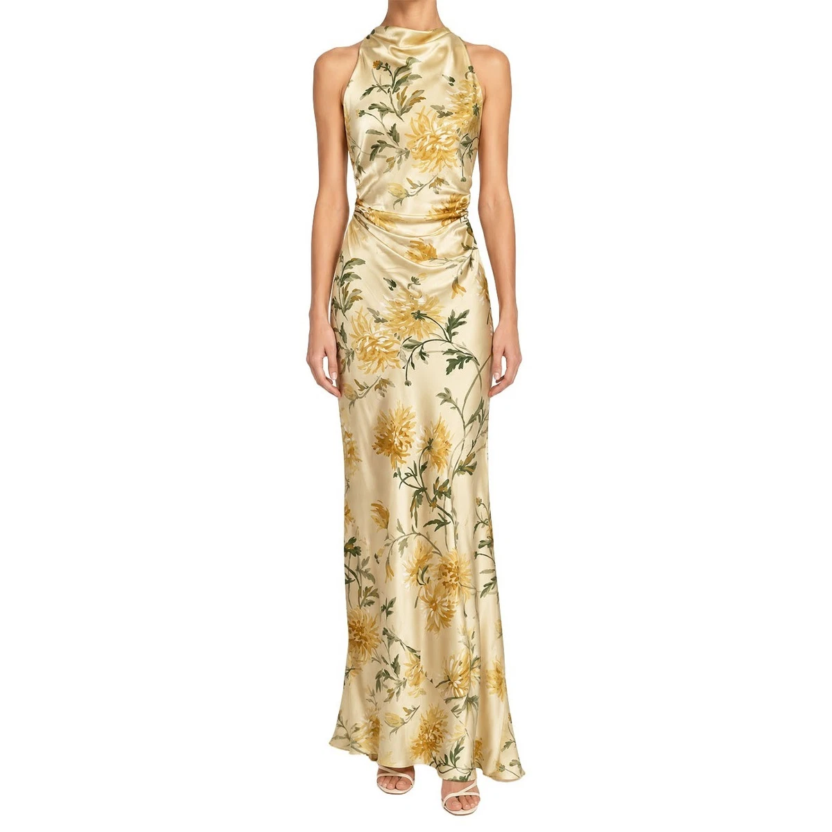 reformation rimini dress gold Women's Slip for sale CL13681505906