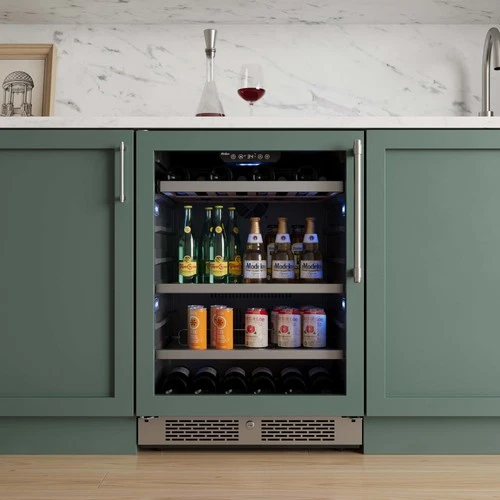 Avallon AWBC242LH 24"W 14 Bottle Capacity and 82 Can Capacity - Panel Ready - Picture 3 of 12