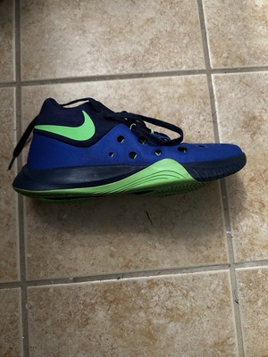 Nike Zoom HyperQuickness 3  navy blue, royal blue, green neon