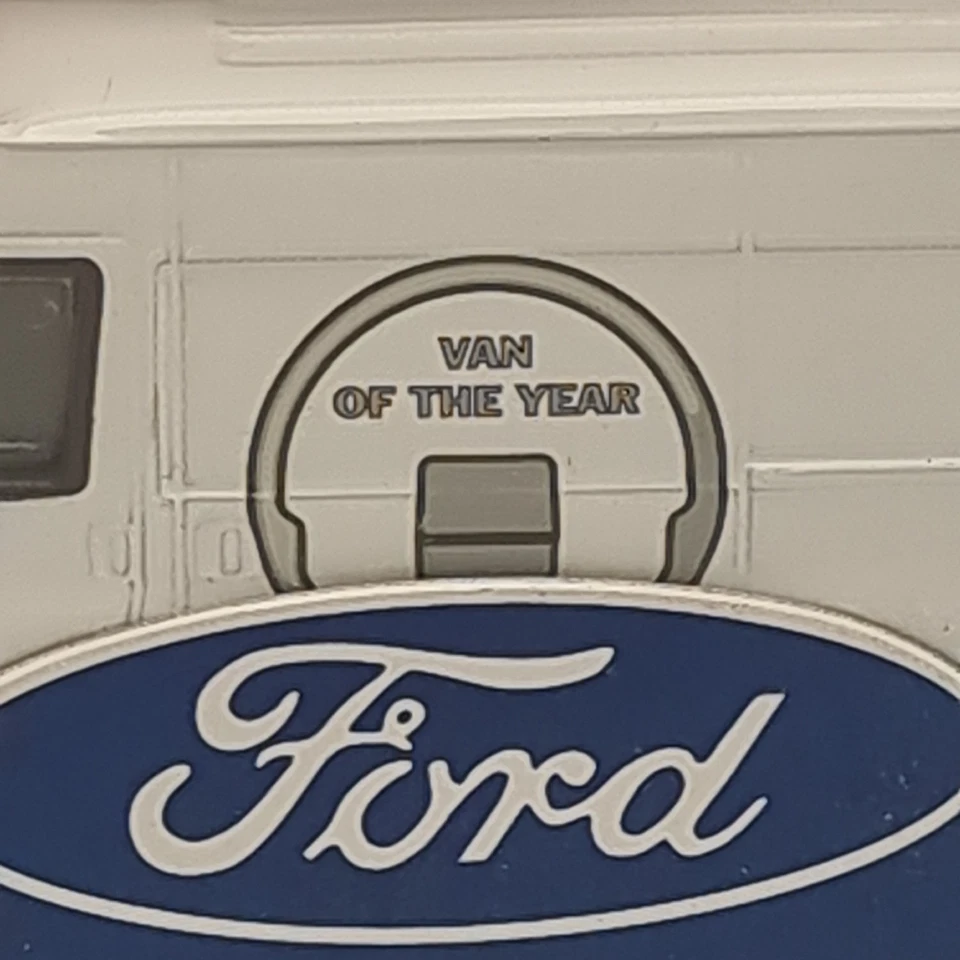 Rare Retro Corgi 1:64 Scale New Generation White Ford Transit Van Of The Year - Image 2 of 4
