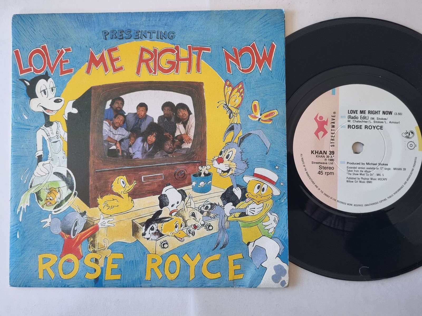 Rose Royce - Love Me Right Now 7'' Vinyl UK