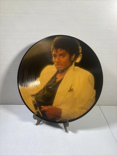 Michael Jackson MINT Thriller PICTURE DISC 12'' vinyl Lp 1982 King Of pop rare