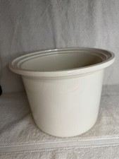 Dazey DCP-6 Chef's Pot Replacement Stoneware Insert Crock Pot White