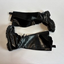 gripfast 30 eye leather boots, womens 9.5, vintage from the 90s, rare find