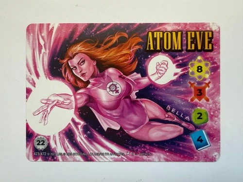 2026 LRG Overpower SKYBOUND CCG - ATOM EVE - Rare Card 423/472 Invincible