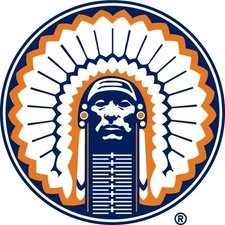 University Of Illinois Fighting Illini Logo All Weather Vinyl Sticker/Decal
