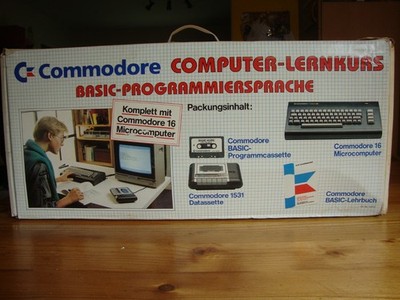 Commodore C16 Paket: Computer - Lernkurs Basic C 16 Datasette