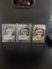 2017 Bowman Draft Matt Tabor Auto Lot of 3