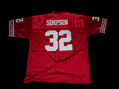 #ad #ad Unbranded O.J. Simpson Custom Jersey New San Francisco Stitched All Sizes $49.99