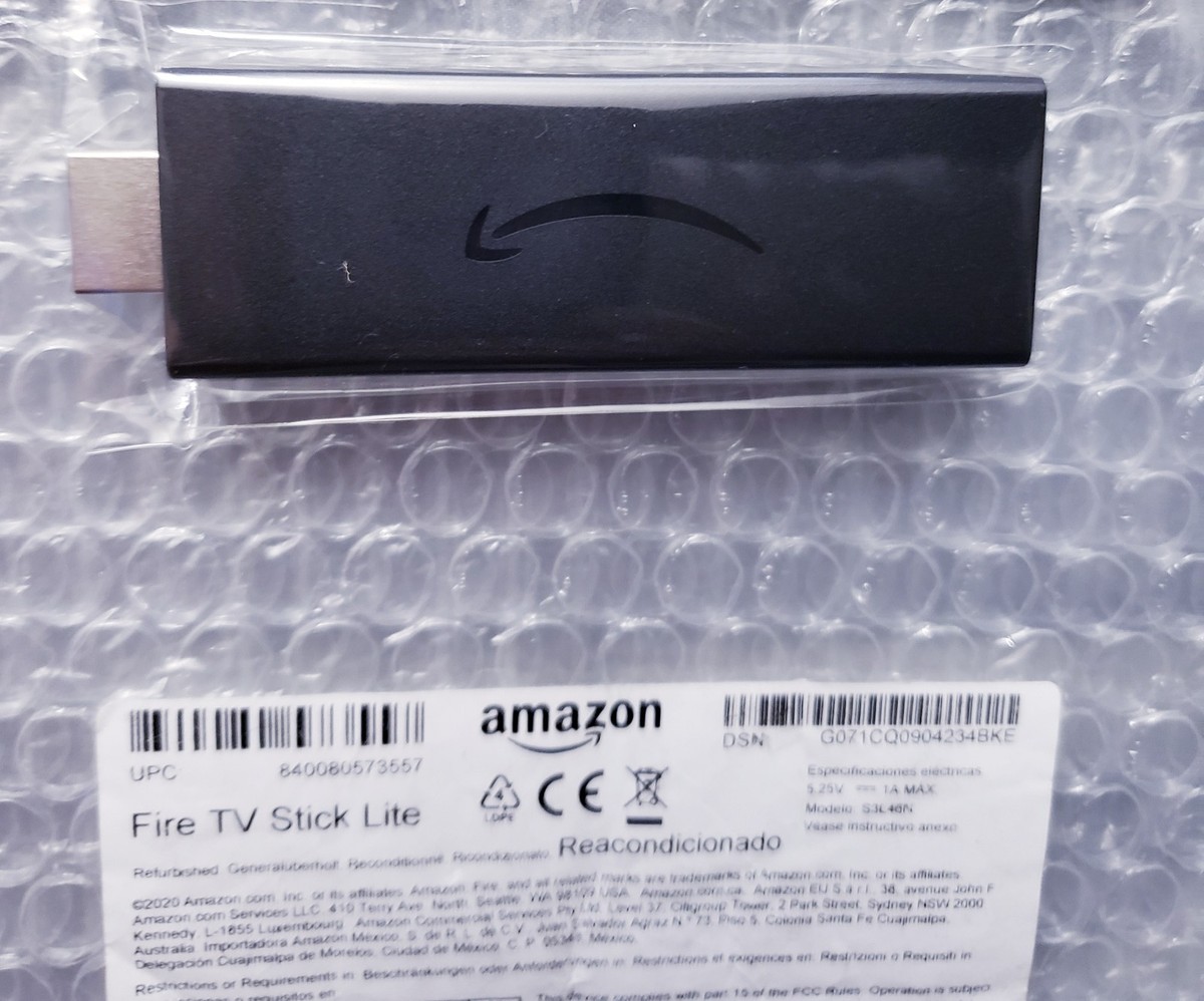 Amazon  fire tv stick 新品未使用 amazon（アマゾン） Fire TV Stick 本体のみ（リモコン無し・電池無し
