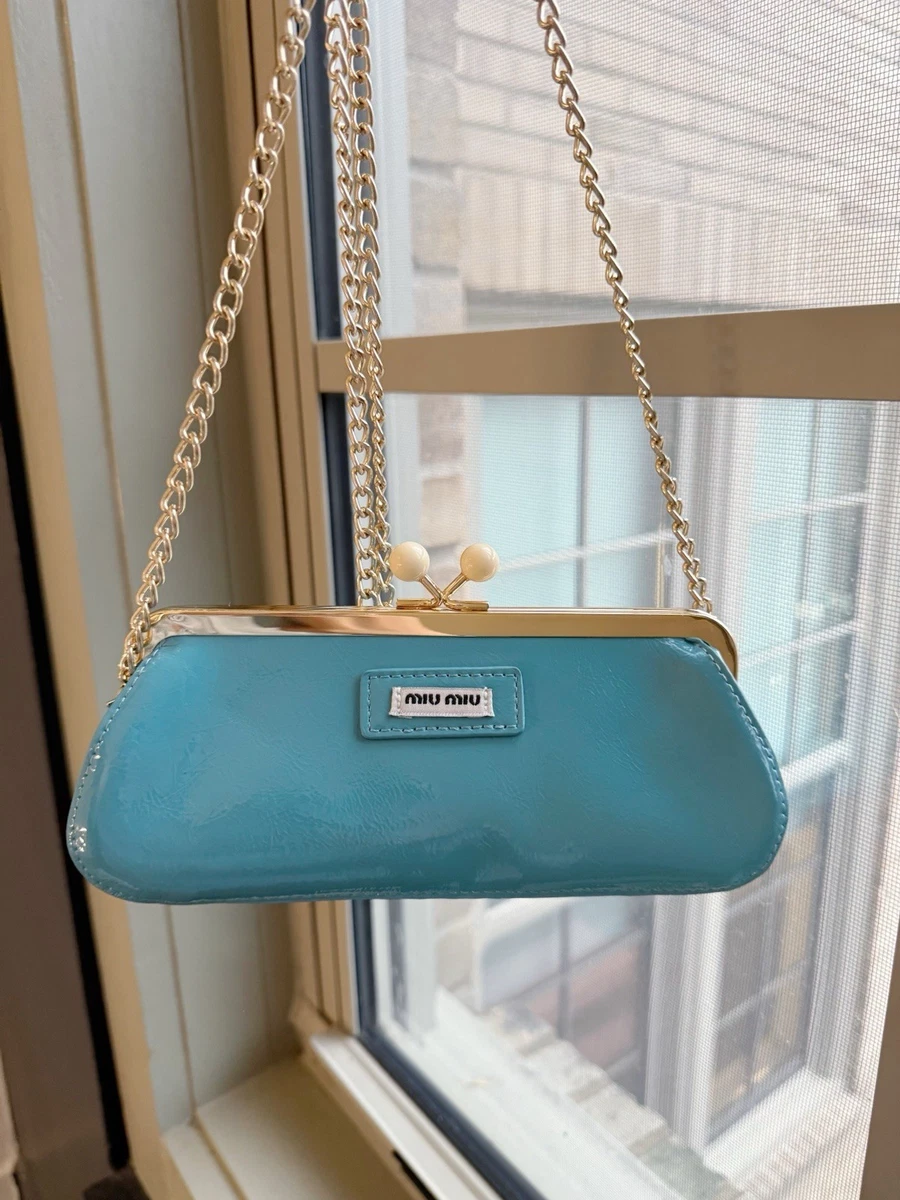 Miu Miu Leather Clutch Bags for Women for sale | eBay