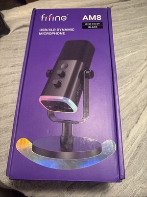 Fifine AM8 USB/XLR Dynamic Black microphone