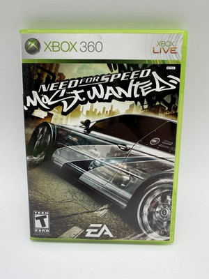 #ad Need for Speed Most Wanted Microsoft Xbox 360 2005 CIB $99.99