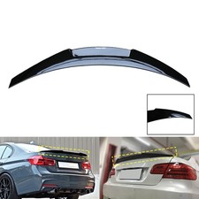 Heckspoiler Lippe Spoilerlippe für BMW 3er E90 Limo 2005 - 2011 Schwarz glänzend